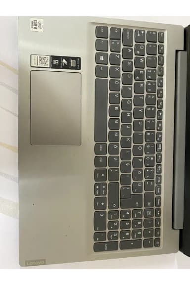 LAPTOP LENOVO İ5 10 8 GB 240 GB İNTEL HD BATARYA 1-2 SAAT CİVARINDA görseli