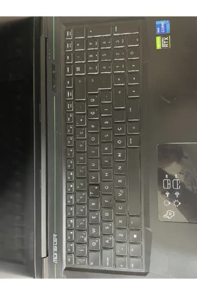 LAPTOP MONSTER İ7 11 16 GB 500 3050 görseli