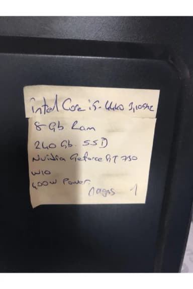 KASA NAGAS İ5 4 8 GB 240 GB GT730 görseli