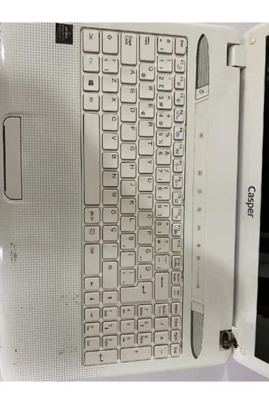 LAPTOP CASPER CHU İ5 4 4 GB 120 GB İNTEL 4000 BATARYA GİTMİYOR görseli