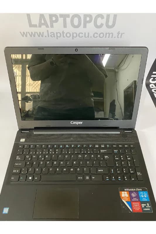 LAPTOP CASPER İ3 6 8GB 240 GB SSD İNTEL HD BATARYA 1 SAAT CİVARINDA