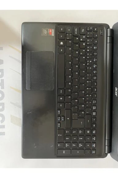 Image de LAPTOP ACER AMD A6 4 GB 64 SSD 500 HD 2+2 VGA 15.6 BATARYA 1 SAAT CİVARINDA