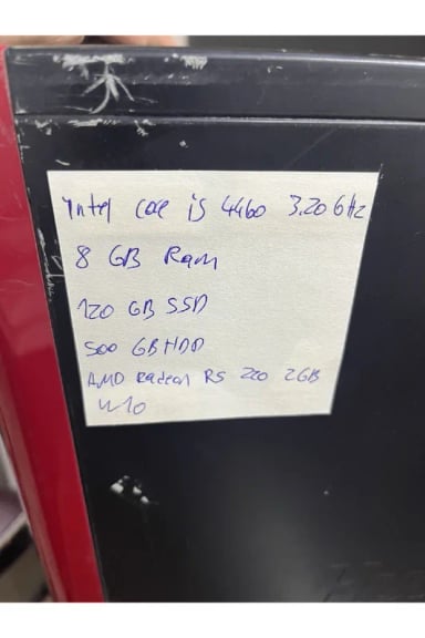 Bild von KASA HUNTKEY ÖĞRENCİ VE OFİS İ5 4.Nesil 8 GB RAM 120 GB SSD 500 GB HDD AMD RADEON R5 220 2 GB