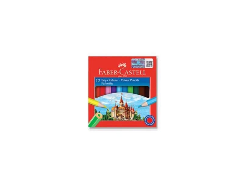 FABER 16412 FC BOYA KALEMİ 12 RENK YARIMBOY
