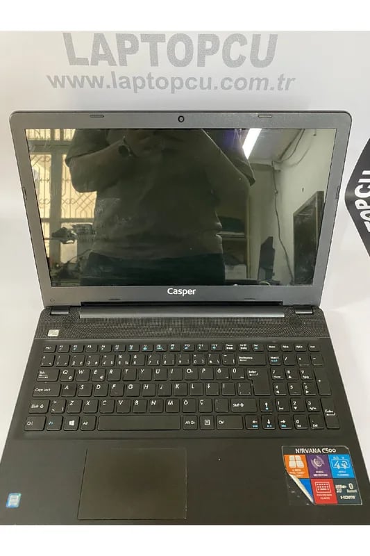 LAPTOP CASPER İ3 6 8GB 240 GB SSD İNTEL HD BATARYA 1 SAAT CİVARINDA